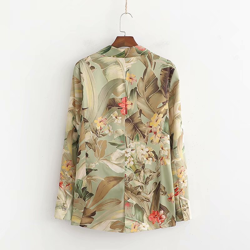 Beautiful Floral Print  Blazer