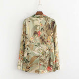Beautiful Floral Print  Blazer
