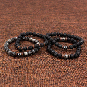Men Bracelet Natural Moonstone
