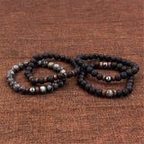 Men Bracelet Natural Moonstone