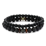 Men Bracelet Natural Moonstone
