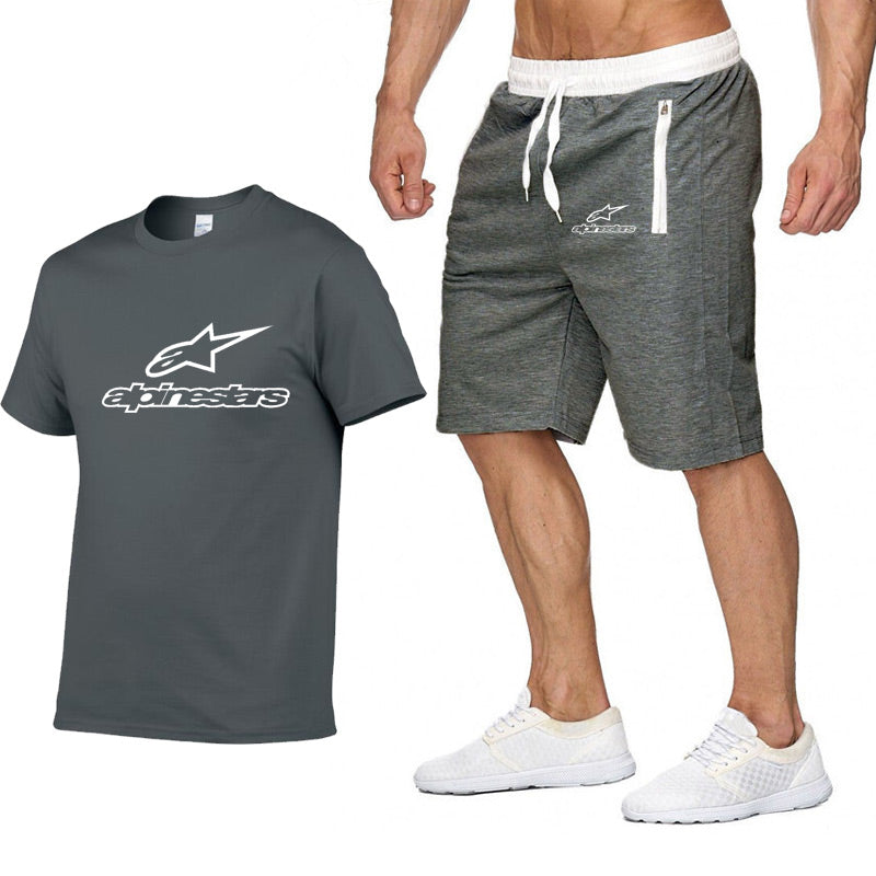 Shorts Set Men Summer 2pc Tracksuit