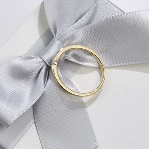 Sterling Silver Rings for Women Cute Zircon Round Geometric 925 Silver Wedding Fine Jewelry Minimalist Gift