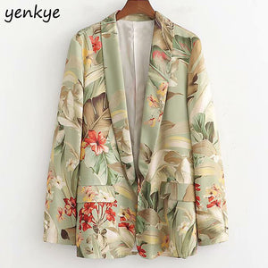 Beautiful Floral Print  Blazer