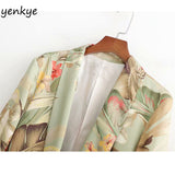 Beautiful Floral Print  Blazer