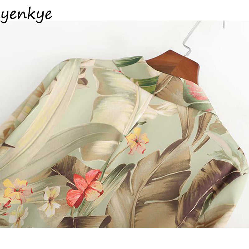 Beautiful Floral Print  Blazer