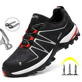 Manlegu Men's Work Safety Boot Anti-Smashing