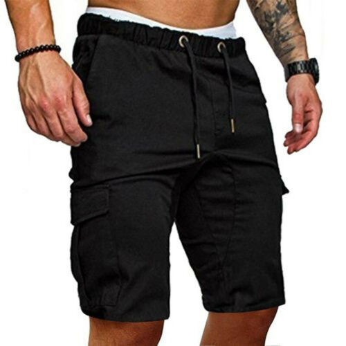 Mens Military Cargo Shorts New Army Camouflage