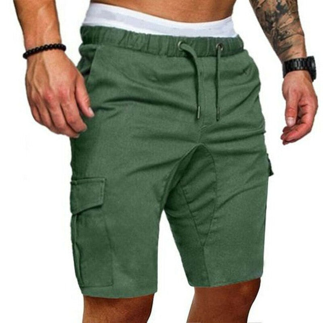 Mens Military Cargo Shorts New Army Camouflage