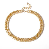 Punk Hip Hop Curb Cuban Necklace