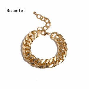 Punk Hip Hop Curb Cuban Necklace