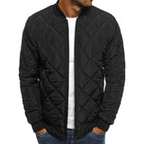 Brand Men's Cotton-padded Jackets Solid Color Men