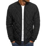 Brand Men's Cotton-padded Jackets Solid Color Men