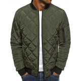 Brand Men's Cotton-padded Jackets Solid Color Men