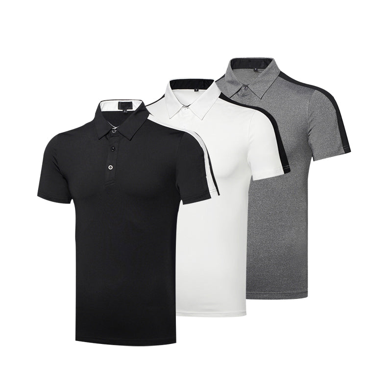 Men Business Golf Polo Tee Shirt