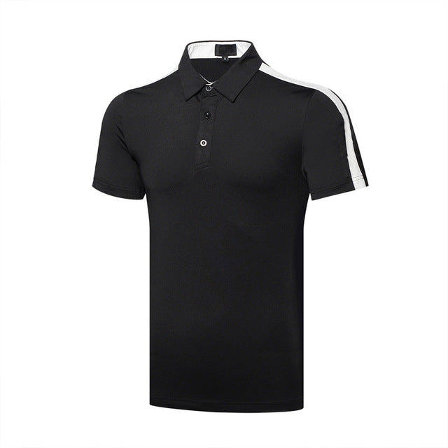 Men Business Golf Polo Tee Shirt