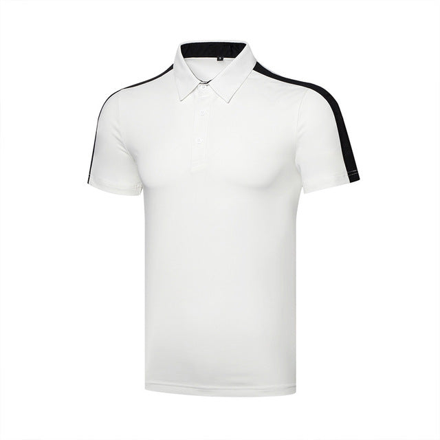 Men Business Golf Polo Tee Shirt