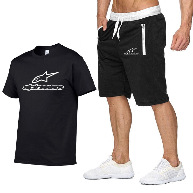 Shorts Set Men Summer 2pc Tracksuit