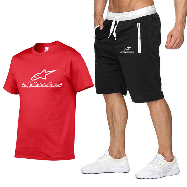 Shorts Set Men Summer 2pc Tracksuit