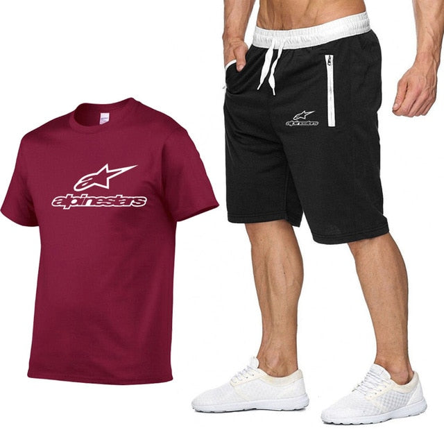 Shorts Set Men Summer 2pc Tracksuit