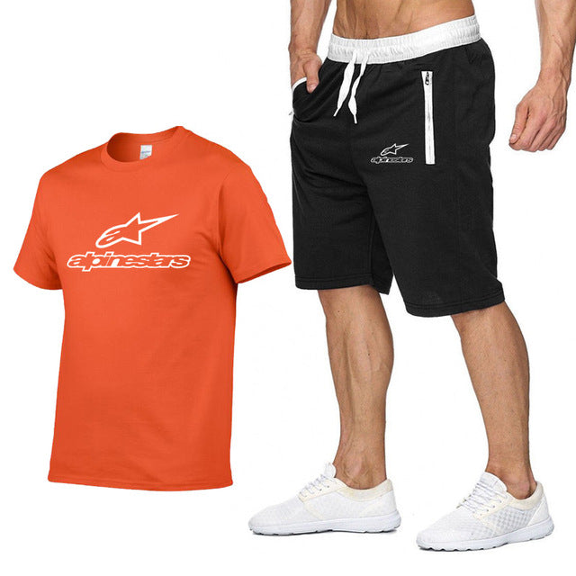 Shorts Set Men Summer 2pc Tracksuit