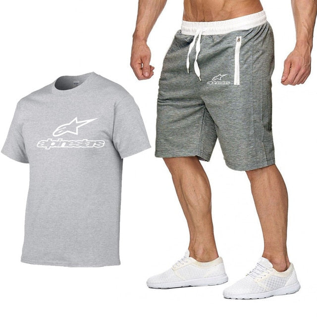 Shorts Set Men Summer 2pc Tracksuit