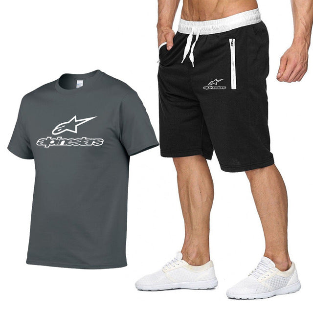 Shorts Set Men Summer 2pc Tracksuit