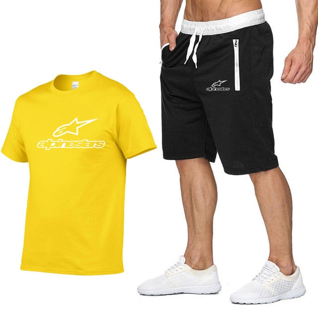 Shorts Set Men Summer 2pc Tracksuit