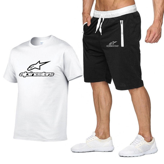 Shorts Set Men Summer 2pc Tracksuit