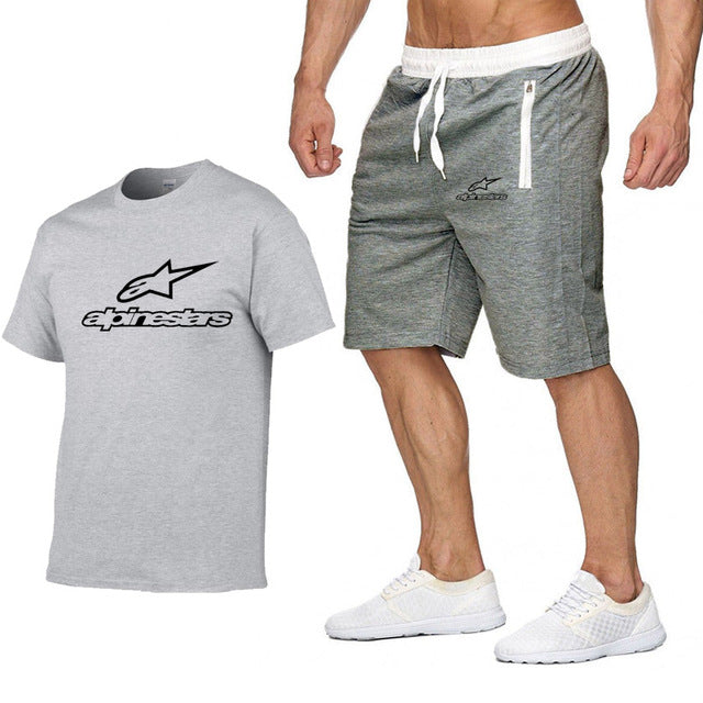 Shorts Set Men Summer 2pc Tracksuit