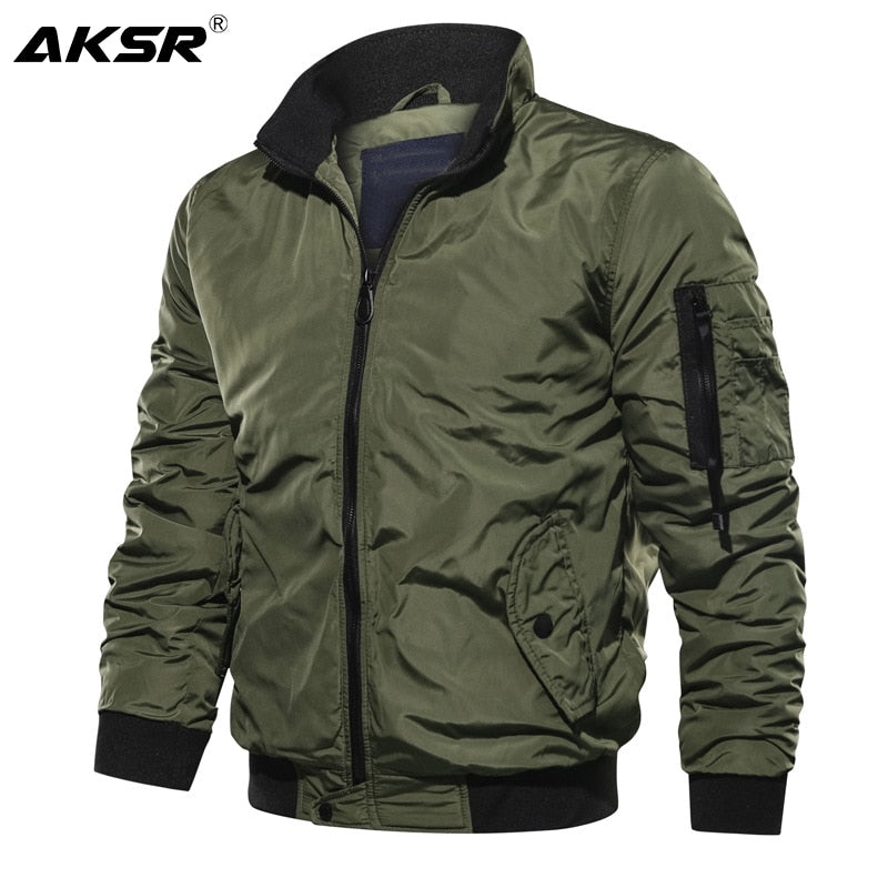 Men's Spring Autumn Army Jacket