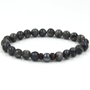 Men Bracelet Natural Moonstone
