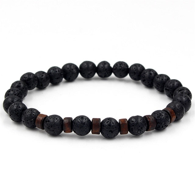 Men Bracelet Natural Moonstone