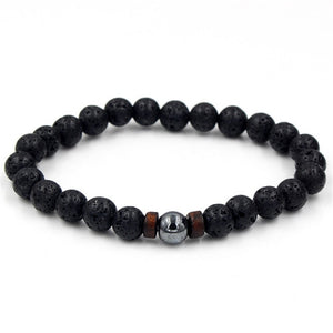 Men Bracelet Natural Moonstone