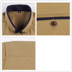 Men's Business Shirt Short Sleeves