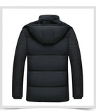 Black Winter Jacket Men Thick Parkas Casual Jackets