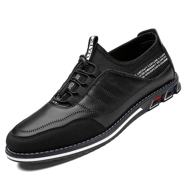 Men's Shoes Brand Men Casual Shoes High Quality Leather Shoes Men Comfortable Breathable Men Business Shoes Zapatillas Hombre