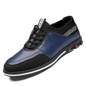 Men's Shoes Brand Men Casual Shoes High Quality Leather Shoes Men Comfortable Breathable Men Business Shoes Zapatillas Hombre